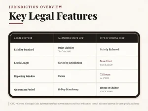 corona dog legal features